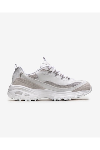 Skechers D'Lites - Glimmer Eve Kadın Beyaz Sneakers 13155 Wsl Beyaz