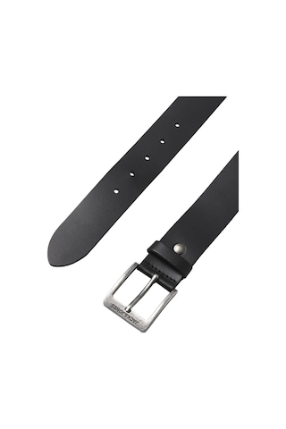 Jack & Jones Jacbraga Leather Belt Sn Erkek Kemer-32744 Siyah