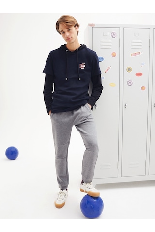 Colins Rahat Kesim Orta Bel Antrasit Erkek Eşofman Altı Antra Melanj