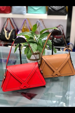 Sentt Üçgen Kurdale Çanta Pembe