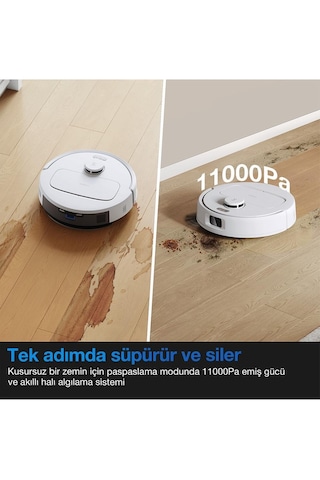 Ecovacs Deebot N20E Plus Robot Süpürge + Mop