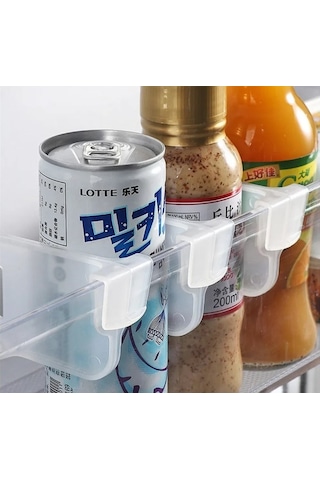Premium Buzdolap İçi Modern Ev Düzen Severler Mutfak Kiler Organizer Düzenleyici Set 10 Adet Çok Renkli