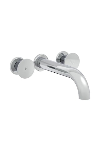 VitrA Liquid A42689 Ankastre Uzun Lavabo Bataryası Krom