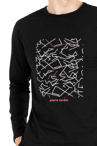Pierre Cardin 6030 Uzun Kol Erkek Pijama Takımı V2 Siyah