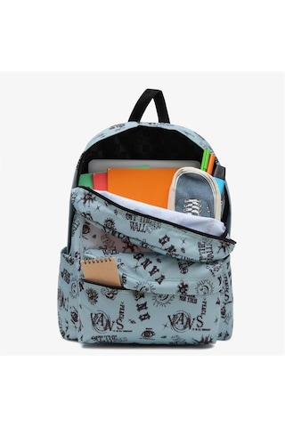 Vans Old Skool 22l Sırt Çantası Desenli Yeşil