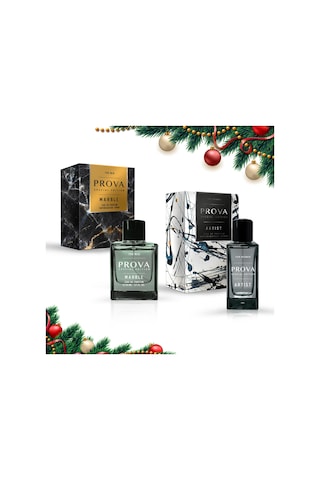 Prova Special Edition Marble EDP Erkek +  Artist EDP Kadın Parfüm Seti 2 x 50 ML