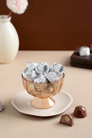 Fındıklı Sütlü Çikolata Kristal Gümüş 500 Gram