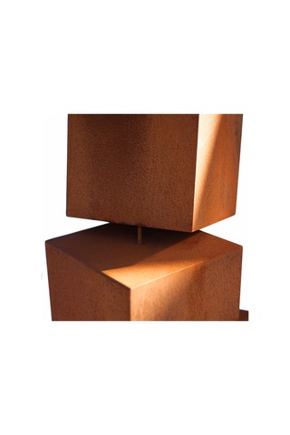 Corten Küp Heykel