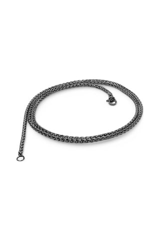 Fm Siyah Renk Çelik Kolye 2.5mm 3183cek013 Siyah