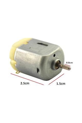 5 Adet, Deney Motoru, Dc Motor, Mini Motor, Elektrik Motoru