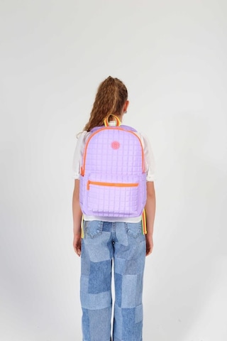 Kaukko Quilted Sırt Çantası Lilac K1772