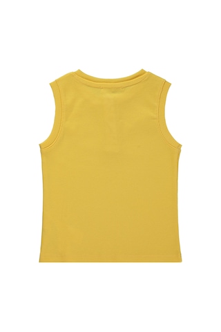 Civil Boys Basic Sıfır Kol 2-5 Yaş Tişört - Hardal