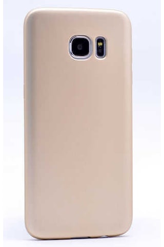 Samsung Galaxy Uyumlu S6 Kılıf Zore Premier Silikon Kapak Saks Mavi