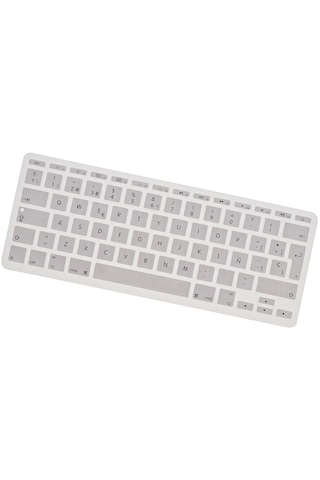 Homyl 11 Inç Macbook Için İspanyolca Fonetik Klavye Beyaz