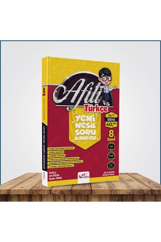 Afili Türkçe Yeni Nesil Soru Bankası - LGS'ye Hazırlık - Efx Akademi Yayınları