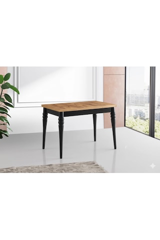 Saliva Masa, Atlantik Çam, Siyah, 110x70 Diğer