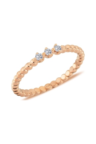 Lova 0,08 Karat Pırlanta Tria Yüzük - 1010262