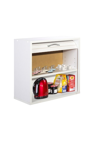 Stor Kapaklı Dolap Beyaz