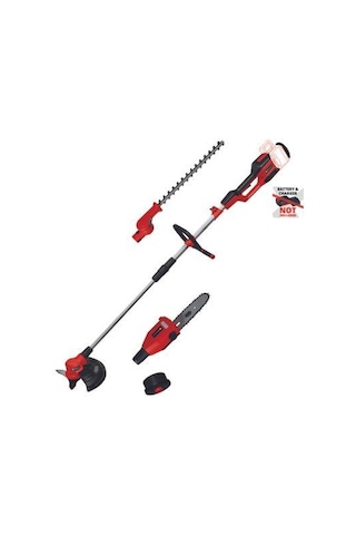 Einhell GE-LM  36/4 in 1 Li-Solo Akülü Çalı Tırpanı + Çit Budama + Dal Budama - 3410901