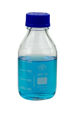 Simax Cam Otoklav Şişe 500 Ml - Vida Kapaklı Boş Şişe
