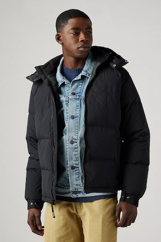 Levi's Erkek Mont A8557-0000 Siyah Siyah