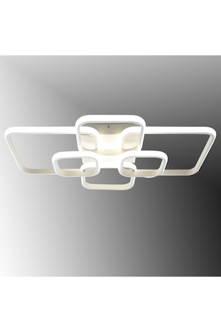 Tt500-6-by Tt Aydınlatma Beyaz Işık Mat Beyaz 6 Lı Led Avize Beyaz