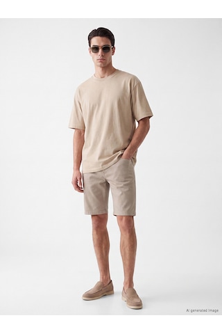 Lcwaıkıkı Classic Bej Slim Fit Erkek Şort