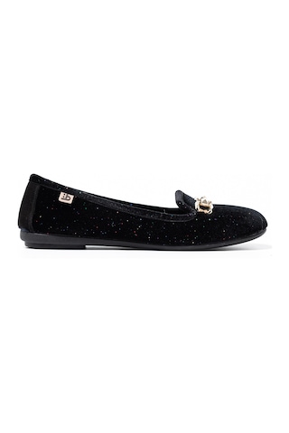 Babet Kadın If5391 Berevere Baılarına Vulc. Copete Tercıopelo H048 Negro Siyah