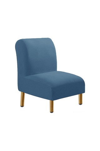 Hfambition Tek Koltuklu Sandalye Koruması, Toz Mavi, Elastik Ve Yıkanabilir, Koltukları Lekeden Ve Kullanimdan Korur, Modern Tasarım