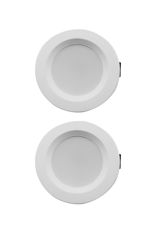 5w Smd Led Plastik Spot Beyaz Sarı Işık 2 Adet