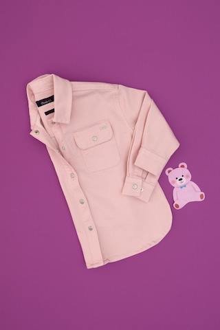 U.s. Polo Assn. Kız Çocuk Açık Pembe Gömlek Jean 50304274-vr078 Acık Pembe