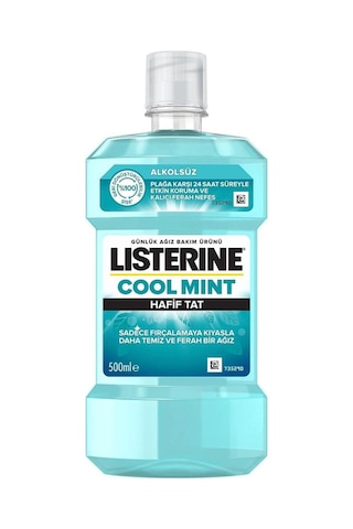 Listerine Zero Hafif Tat Ağız Bakım Suyu 500 ML
