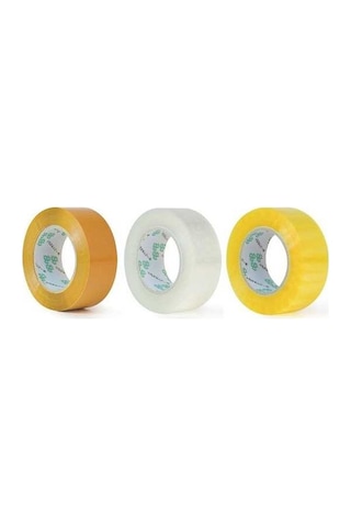 Tongxida 60mmx100m Bej Blokaj Bandı Paket Sızdırmazlık Bandı, Model: 60mmx100m Bej Diğer