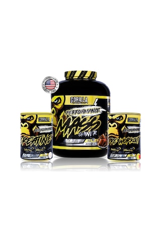 Gorilla Nutrition Kilo Ve Hacim Kombini 3
