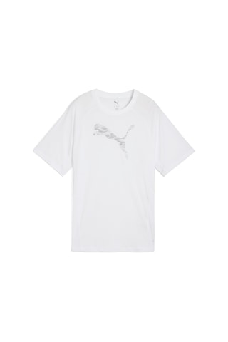 Puma Evostrıpe Relaxed Tee Kadın T-shirt Beyaz