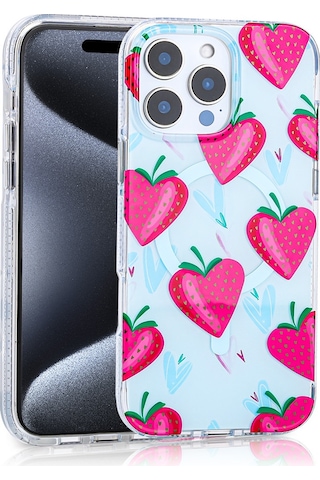 Apple Uyumlu iPhone 12 Pro Kılıf M-safe Şarj Özellikli Zore Stilo Kapak Sarı