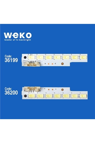 Samsung Uyumlu Ue55d6000 55'' İnç 2 Adet Tv Led Bar Tvnizin İçindeki Led Barla Aynısı Olduğunu Görmeden Almayınız. Led Bar Ürünlerinde Paket Açıldığında İade Kabul Edilmemektedir. 21983134