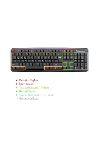 Hadron HD866 Standart Q Klavye