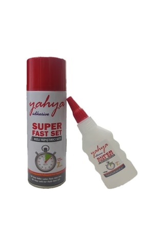 Yahya Çift Komponentli Hızlı Ahşap Mdf Plastik Çok Amaçlı Yapıştırıcı Seti 400 Ml/100gr Büyük Boy 400 Ml