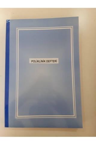 Poliklinik-Protokol Defteri 28x40 cm 400 sayfa