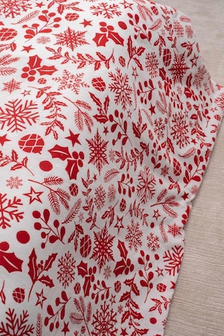 Cotton Collection Kışlık Pazen Çift Kişilik Nevresim Seti Floral Renkli