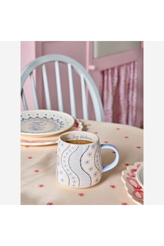Pembe Stoneware Kupa 340 Ml