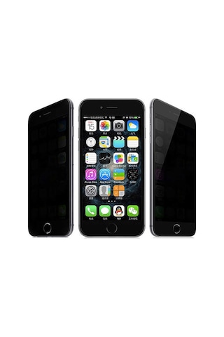 Apple Uyumlu iPhone 6 Plus Davin 5d Privacy Cam Ekran Koruyucu