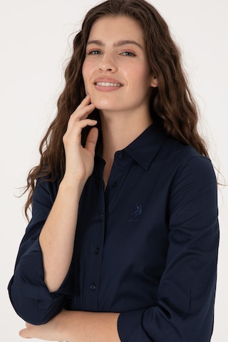 U.s. Polo Assn. Kadın Lacivert Gömlek Basic 50298091-vr033 Lacivert