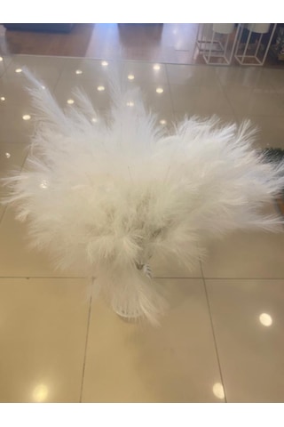 T.concept Dekoratif Yapay Çiçek 95 Cm Beyaz Renk 664