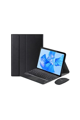 MatePad Uyumlu Pro 11 2022 Bluetooth Touchpad Klavye+Mouse+Kılıf -BKK7