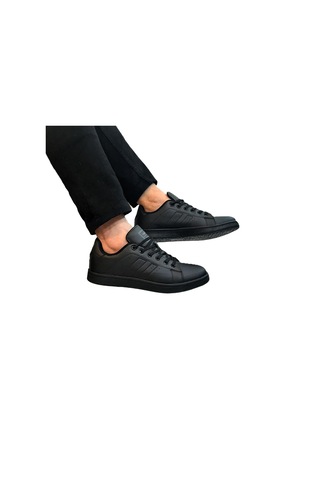 Jump 15306-15307 Siyah-siyah Düz Taban Rahat Spor Ayakkabı Siyah