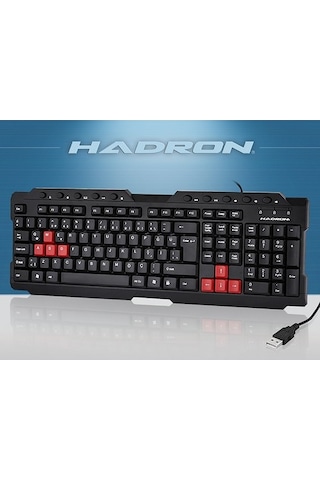 Hadron HD833 Usb Kablolu Gaming Türkçe Q Klavye