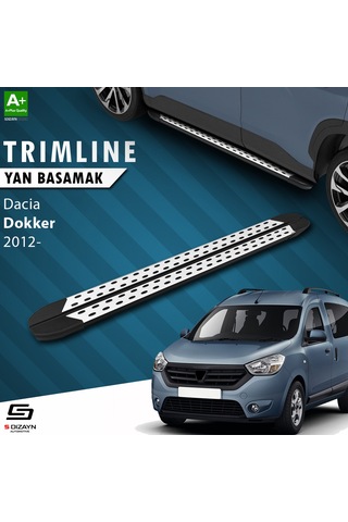 S-dizayn Dacia Dokker Trimline Gri Yan Basamak 207 Cm 2012 Üzeri