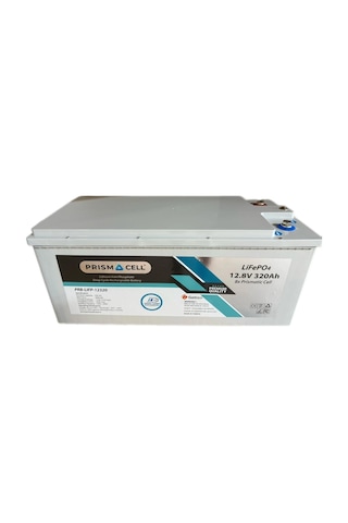 Lifepo4 Akü 320ah 12.8 Volt Bluetooth Smart Bms Karavan, Marin, Solar Akü